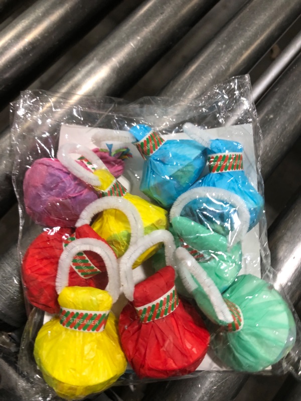 Photo 1 of 12 Pack Streamer Poppers, 6 Color Mix No Mess Confetti Poppers?Party Poppers No Mess Streamers Easy to Clean Handheld Streamer Cannon?Ideal for Celebrations and Events