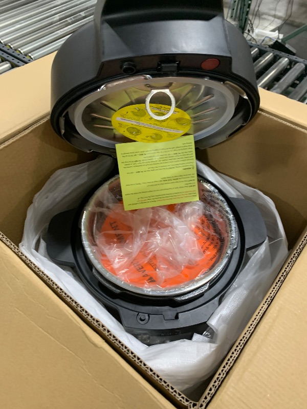 Photo 1 of Instant Pot Duo Crisp Ultimate Lid, 13-in-1 Air Fryer and Pressure Cooker Combo