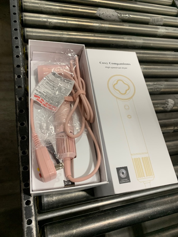 Photo 1 of Hair Dryer - 150000 RPM High-Speed Brushless Motor Negative Ionic Blow Dryer,Pink