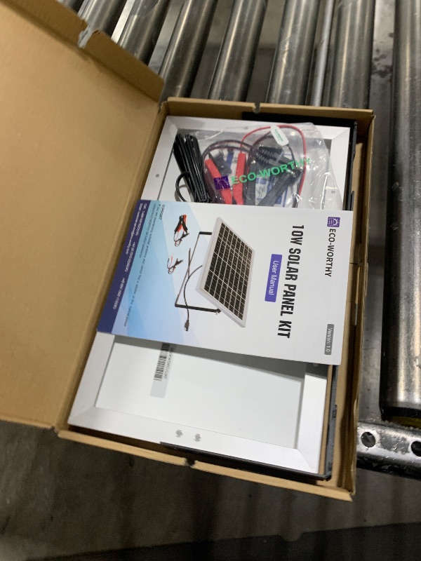 Photo 1 of ECO-WORTHY 10W Solar Panel Kit Built-in Smart Controller 12V Solar Battery Trickle Charger Maintainer Waterproof 