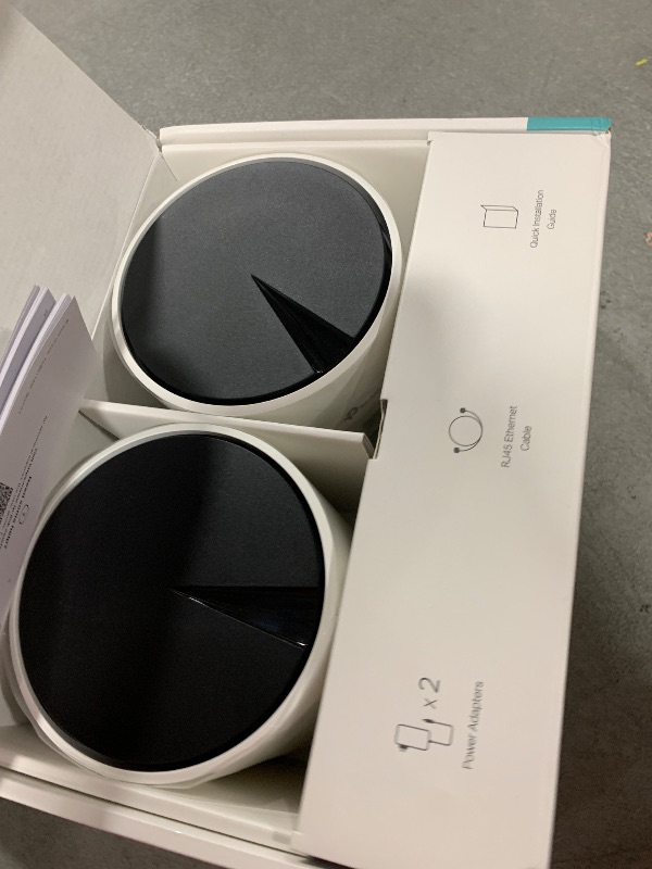 Photo 1 of TP-Link Deco AX3000 WiFi 6 Mesh System - Covers up to 4500 Sq.Ft, Replaces Wireless Router and Extender, 3 Gigabit Ports per Unit, Supports Ethernet Backhaul (Deco X55, 2-Pack)