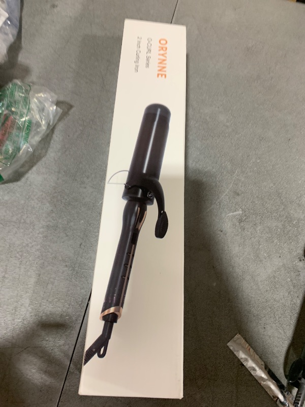 Photo 1 of ORYNNE 2 Inch Curling Iron for Long Hair Loose Curls, 14 Heat Settings Large Barrel Curling Iron, Ceramic Curling Iron 2 Inch Barrel with Argan Oil Infused, Big Barrel Curling Iron