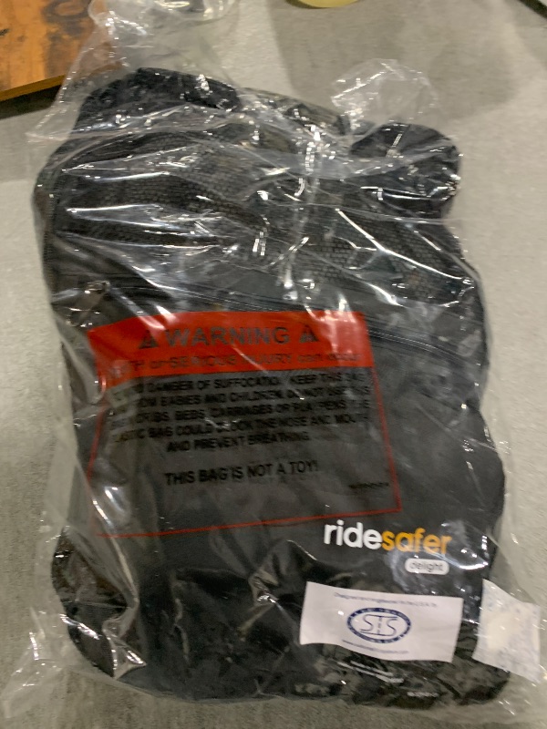 Photo 1 of RideSafer - Small Black, Lightweight, Compact, Portable Car Seat - Perfect for Travel and Everyday Child Safety