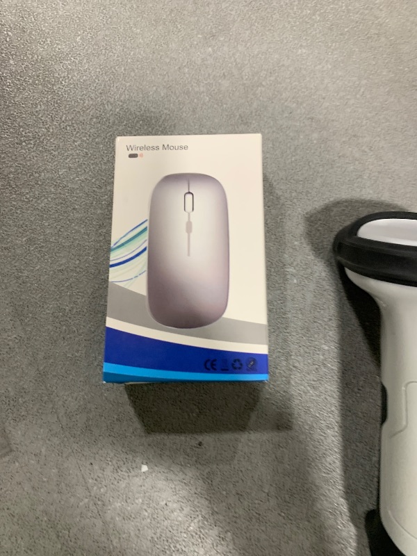 Photo 1 of AIKOKOK Wireless Bluetooth Mouse Rechargeable Laptop Mice with LED Use Portable(BT5.2 and USB 2.4G) Dual Mode Connection Silent Slim Computer Mouse for Laptop/iPad Tablet/Apple MacBook/PC (Black)
