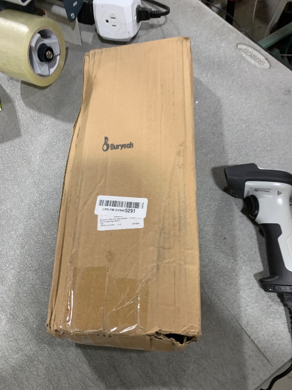 Photo 1 of Buryeah 3 Sets Now Open Feather Flag Banner for Business Advertising 7 Feet Tall Grand Opening Feather Flag Sign with Fiberglass Pole Kit Rotating Ground Spike and Portable Bag (Black)