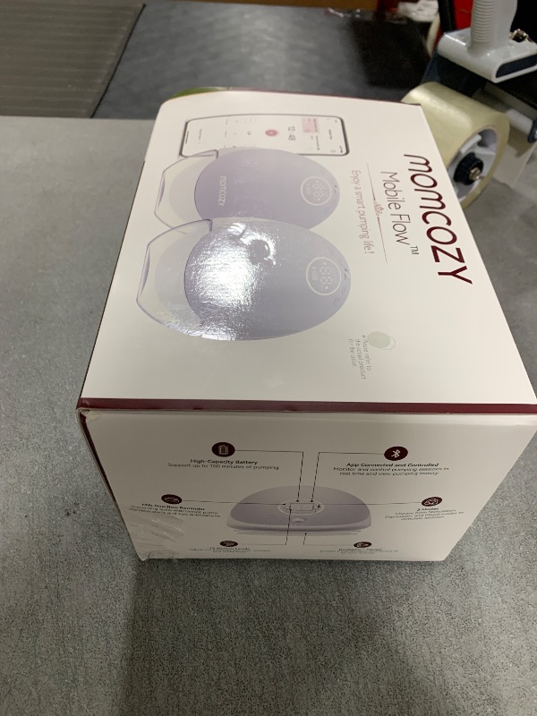 Photo 1 of Momcozy Breast Pump Hands Free Upgraded Mobile Flow | M9, App Discreet Control with Personalized Multi-Modes & 15 Levels, Wearable Breast Pump 24mm