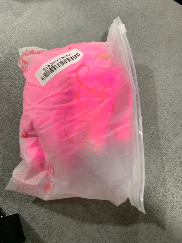 Photo 1 of Lilosy Sexy Knotted Ruched Cutout Swimsuit High Cut Leg One Piece Cheekly Bikini Brazilian Women Bathing Suit Hot Pink Medium