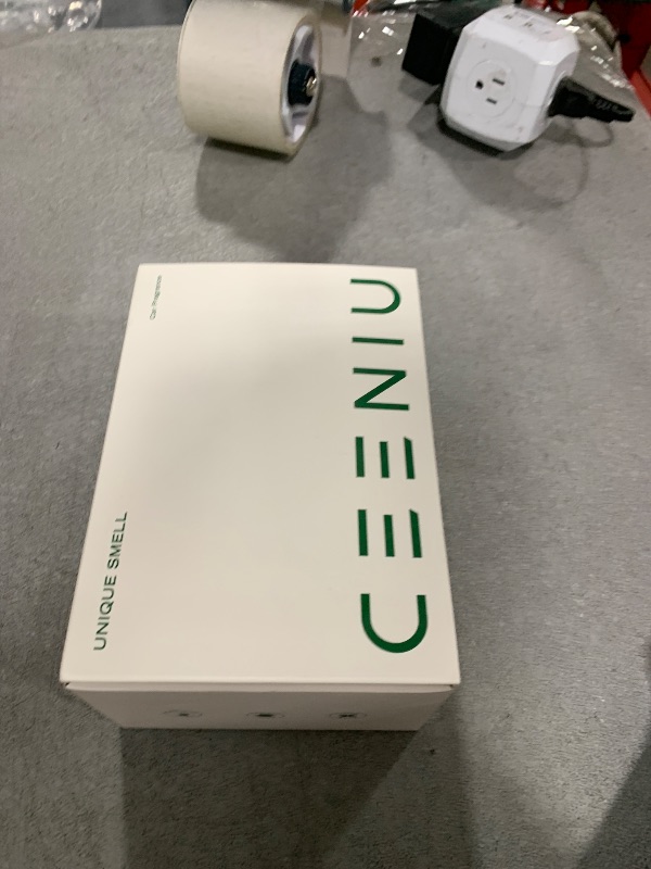 Photo 1 of Ceeniu New Smart Car Air Freshener, 135ml Last 6 Months, Auto ON/OFF Car Freshener Long Lasting, Multi-mode Adjustable, Ambiance Light, Natural French Fragrance, CF3 Aroma Diffuser, Mint Ice Scent