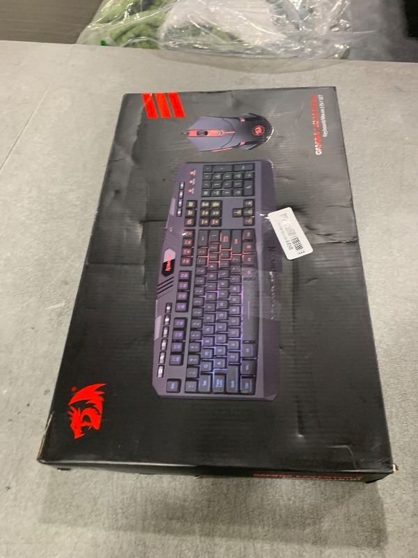 Photo 1 of Redragon S101 Gaming Keyboard, M601 Mouse, RGB Backlit Gaming Keyboard, Programmable Backlit Mouse, Value Combo Set [New Version]
