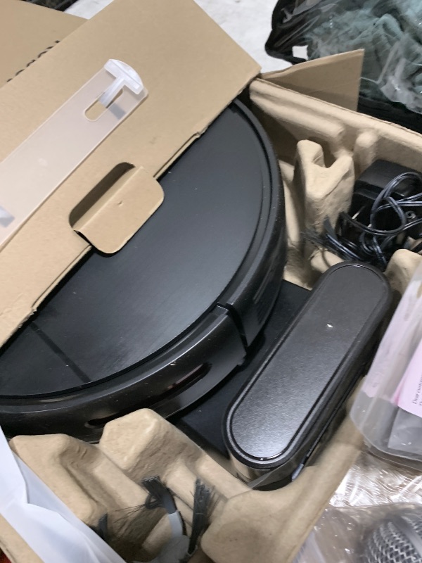 Photo 1 of betboyles Robot Vacuum and Mop Combo, Robot Vacuum Cleaner, 6 Cleaning Modes, Large Capacity Water Tank Dustbin, Self-Charging, WiFi/App/Alexa, Ideal for Hard Floor, Carpet, Pet Hair