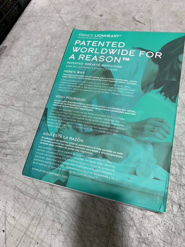 Photo 1 of Prince Lionheart Ultimate Wipes Warmer with an Integrated Nightlight |Pop-Up Wipe Access. All Time Worldwide #1 Selling Wipes Warmer. It Comes with an everFRESH Pillow System That Prevent Dry Out.