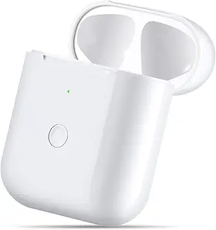 Photo 1 of Wireless Charging Case Compatible with AirPods 1 2?Air pods Charger Case Replacement with Bluetooth Pairing Sync Button?no Aipods