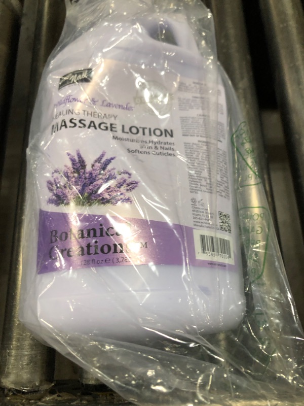Photo 1 of PRONAIL - Healing Therapy Massage Lotion - Professional Pedicure, Body and Hot Oil Manicure, Infused with Natural Oils, Vitamins, Panthenol and Amino Acids (Lavender, 1 Gallon)