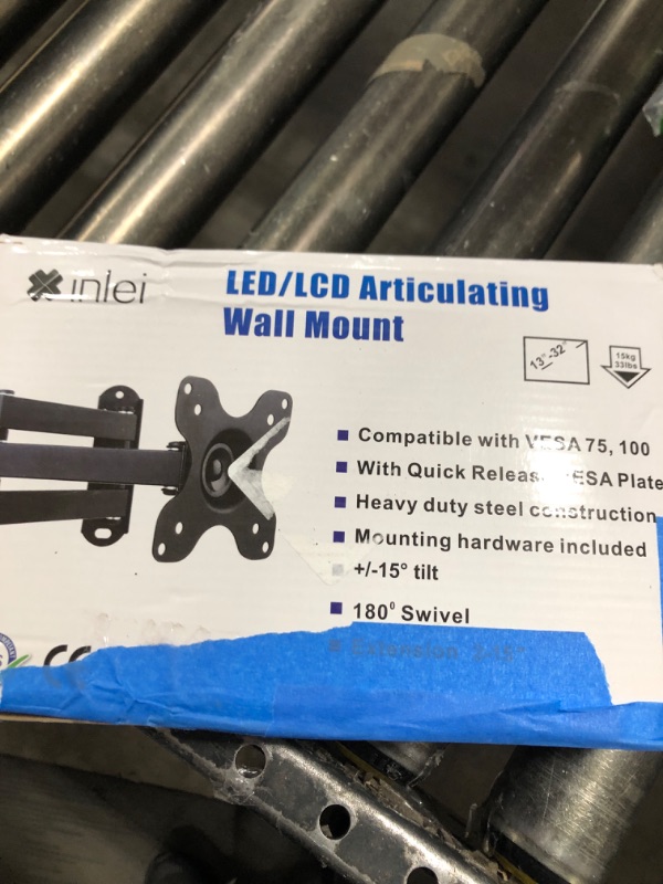 Photo 1 of TV Wall Mount, Bracket for Most 13-32 inch LED, LCD Monitor and Plasma TVs, Max VESA 100x100mm by XINLEI (MA1330)