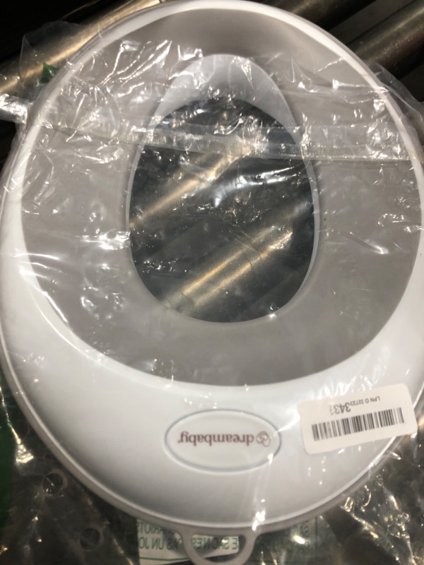 Photo 1 of Jool Baby Potty Training Seat for Boys and Girls With Handles, Fits Round & Oval Toilets, Non-Slip with Splash Guard, Includes Free Storage Hook (Gray)
