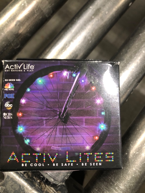 Photo 1 of Activ Life Bike Wheel Lights (2 Tire, Galactic) Top Easter Basket Stuffers for Kids Girls Boys Teen Gifts; Best Spring Break Essentials & Beach Vacation Must Haves; Cool Family Fun Bday Presents