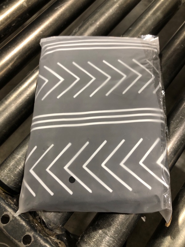 Photo 1 of Adabana Outdoor Waterproof Pillow Covers 18x18 Inch Set of 4 Black and White Modern Geometric Throw Pillows Cover Decorative Boho Pillow Covers for Patio Garden Porch