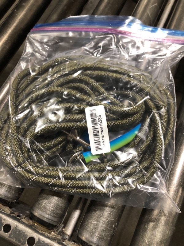 Photo 1 of NTR Heavy Duty Large Dog Leash, 30FT Reflective Long Leash with 2 Swivel Hooks and Comfortable Padded Handle, Strong for Walking, Hunting, Camping, Backyard for Small Medium and Large Dogs