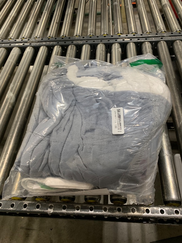 Photo 1 of Homemate Electric Heated Blanket Full Size - 72"x84" Heated Bed Blanket Throw with 10 Heating Levels, Grey
