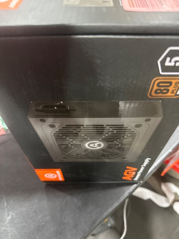 Photo 1 of ARESGAME Power Supply 650W, 80 Plus Bronze Certified, Non Modular PSU (AGV650)
