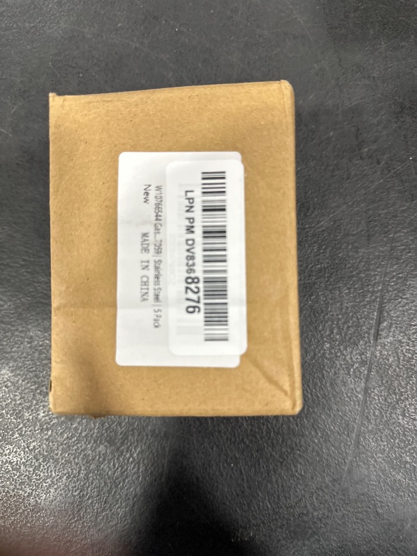 Photo 1 of TOMOON 2025 Upgraded W10766544 Gas Stove Knobs Replacements for Whirl.Pool Range Oven WFG540H0ES0 10430807 W10676228 4248219 AP5958476 PS10067059 EAP10067059-Stainless Steel Oven Knobs-5 Pack