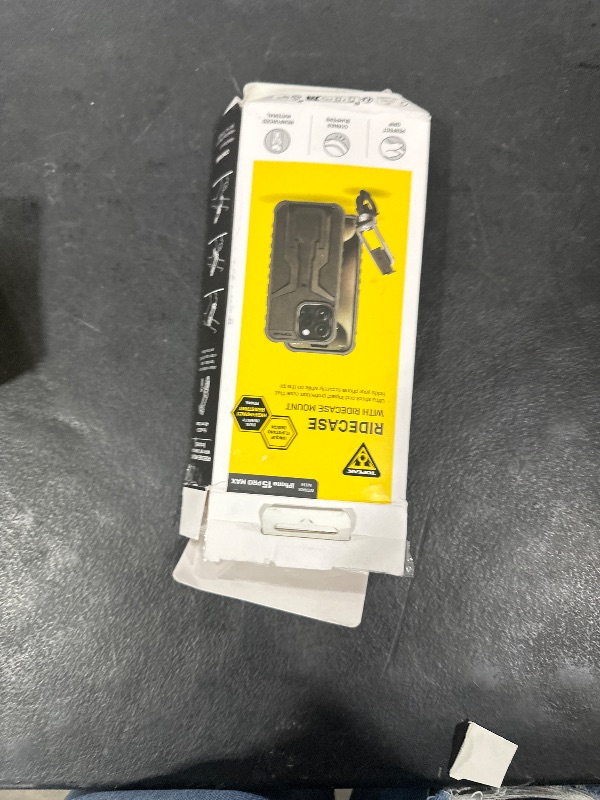 Photo 1 of Topeak RideCase with Mount for iPhone 15 Pro Max - Black/Gray