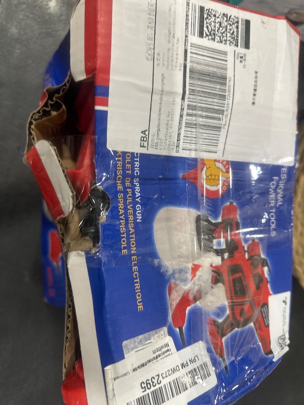 Photo 1 of Paint Sprayer, 850W HVLP High Power Electric Spray Paint Gun with Adjustable Spray Width Knob, 6 Nozzles & 3 Spray Patterns, Easy to Clean, Paint Sprayer for House, Furniture, Cabinets, Fences Etc