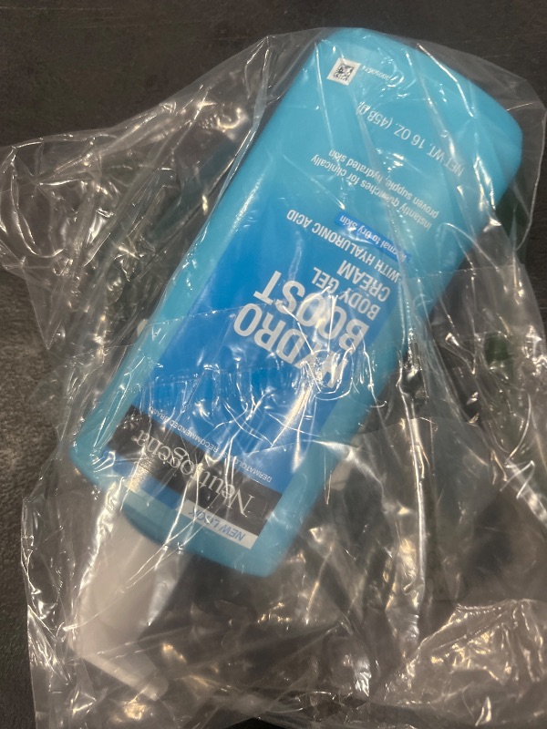 Photo 1 of Neutrogena Hydro Boost Body Gel Cream, Hydrating Body Lotion with Hyaluronic Acid for Normal to Dry Skin, Lightweight Fragrance-Free Hyaluronic Acid Moisturizer, 16 OZ