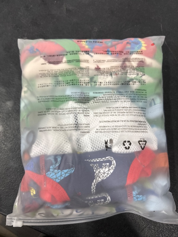 Photo 1 of EZ Moms 10 Packs High Waist Potty Training Underwear for Boys Double Absorption Toddler Training Pants 3T-4T Reusable Dinosaur Toddler Underwear Boys 3T Kid Confident Pee Pants with a Laundry Bag