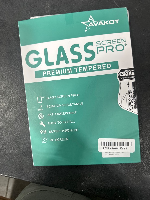 Photo 1 of avakot 2 Pack Screen Protector for iPad 10.2, Tempered Glass Film Compatible with iPad 9th Generation 10.2 Inch 2021/2020/2019 Anti-Scratch Sensitive Dropproof Screen Protector for iPad 8th/7th Gen