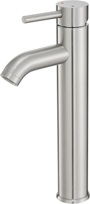 Photo 1 of VOTON Vessel Sink Faucet Chrome Modern Tall Bathroom Faucets Single Handle One Hole Rv Vanity Lavatory Bathroom Sink Faucet