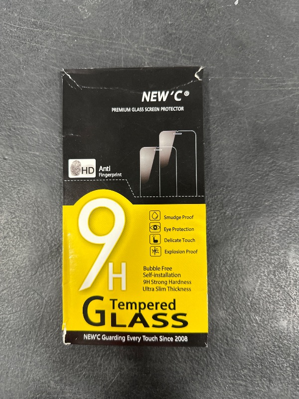 Photo 1 of NEW'C 3 Pack Designed for iPhone 16 Plus, iPhone 15 Pro Max, iPhone 15 Plus Screen Protector (6.7 inches),Tempered Glass,Case Friendly Ultra Resistant