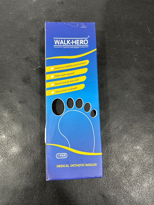 Photo 1 of Plantar Fasciitis Feet Insoles Arch Supports Orthotics Inserts Relieve Flat Feet, High Arch (Mens 5-5 1/2 | Womens 7-7 1/2)