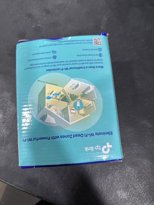 Photo 1 of TP-Link AC1200 WiFi Extender, 2024 Wirecutter Best WiFi Extender, 1.2Gbps home signal booster, Dual Band 5GHz/2.4GHz, Covers Up to 1500 Sq.ft and 30 Devices ,support Onemesh, One Ethernet Port (RE315)