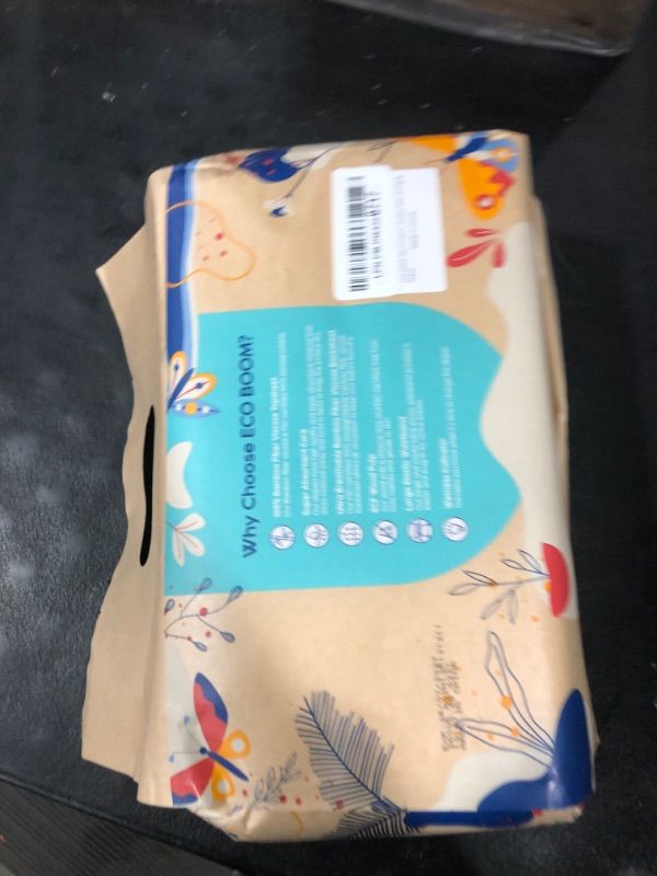 Photo 1 of ECO BOOM Size 1 Diapers, Bamboo Viscose Diapers, Sustainable, Paper Packaging