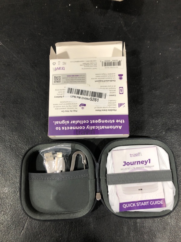 Photo 1 of TravlFi Journey1 LTE RV WiFi Hotspot | RV Internet with Multiple Networks, Pay As You Go and No Contracts | Portable Internet for Travel, Motorhomes and Campers