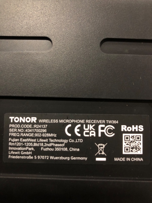 Photo 1 of TONOR Wireless Microphones System with UHF Headset/Lavalier Lapel Mics, Bodypack Transmitter, Receiver, 4 * 10 Channels, 200ft Range for Church Conference Performance Singing Karaoke PA Speaker Mixer