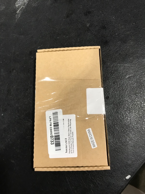 Photo 1 of Perzework OEM Rear Back Glass Replacement for iPhone 14 Pro 6.1 inches with Reparing Tool Kit and Manual (Deep Purple)