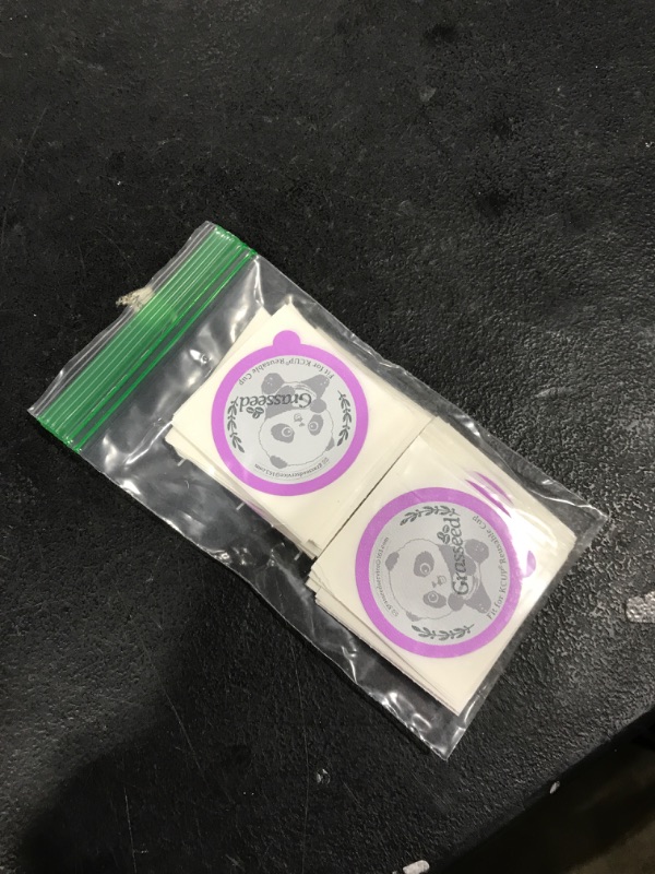 Photo 1 of Grasseed Reusable K Cups Coffee Filter Foils for K-Cup 1.0 & 2.0 Coffee Makers-100Pack
