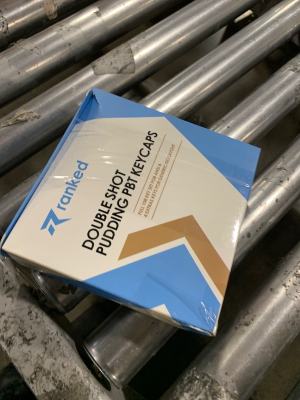 Photo 1 of Ranked Pudding PBT Keycaps | 112 Double Shot Translucent ANSI US & ISO Layout | OEM Profile for RGB Mechanical Gaming Keyboard (Coffee Quartz)