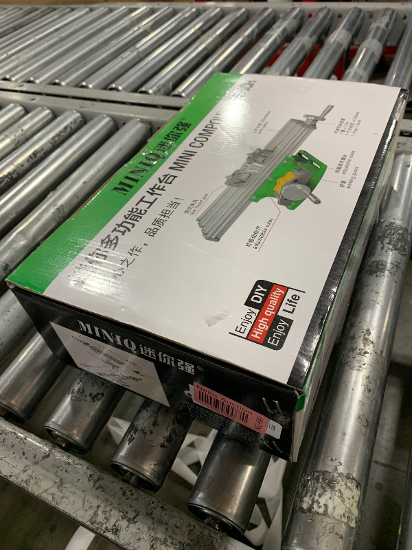 Photo 1 of Mini Milling Machine Work Table Vise Portable Compound Bench X-Y 2 Axis Adjustive Cross Slide Table , for Bench Drill Press 13 inches-3.74" (330mm 95mm)