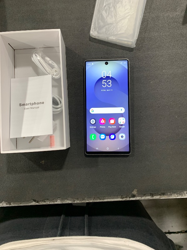 Photo 1 of XIMIOGOO Unlocked Phones I25 Ultra Android Cell Phones, 6800 mAh Battery, 12GB+512GB Smartphone 6.9" HD Screen/108MP+48MP Camera/Snapdragon 888 Processor, Grey