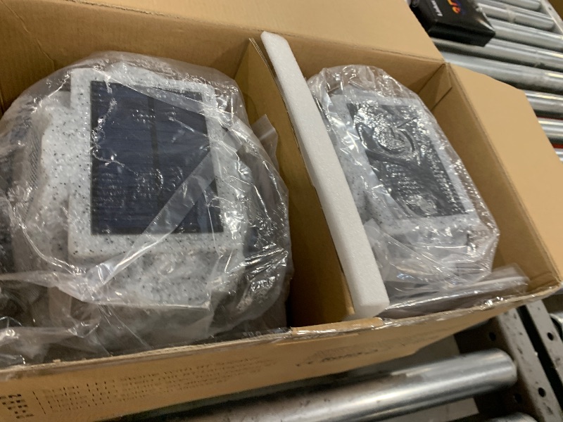 Photo 1 of NiceBuy Solar Bluetooth Rock Speakers Outdoor Waterproof Patio 2 Pack,Solar Powered Wireless Rock Speaker with Lights RGB and TWS Pair for Outside Garden BBQ Deck