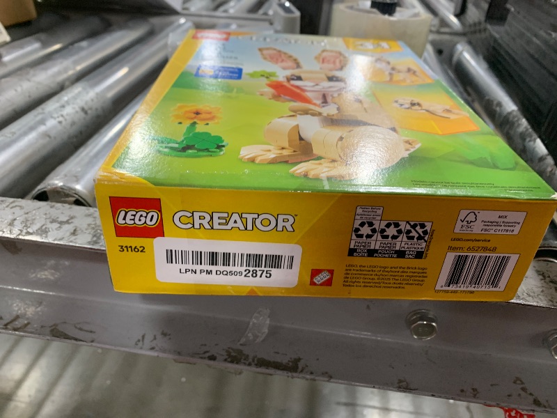 Photo 1 of LEGO Creator 3 in 1 Cute Bunny Toy - Building Toy Set with 3 Build Options, Bunny, Seal, or Llama - Birthday Gift & Craft - Animal Figures for Kids, Girls and Boys, Ages 8+ - 31162