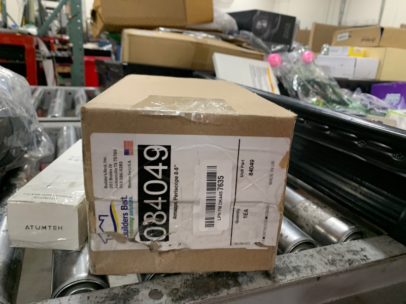 Photo 1 of Builder's Best 84049 SAF-T-Duct Zero Dryer Vent Periscope, Adjustable 0-5" Length, Aluminum