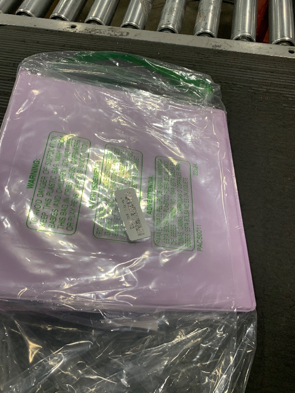 Photo 1 of SUNEE 3 Ring Binder 3 Inch 1 Pack, Clear View Binder Three Ring PVC-Free (Fit 8.5x11 Inches) for School Binder or Office Binder Supplies, Purple Binder