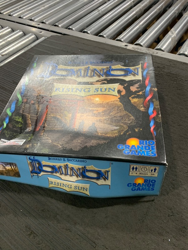 Photo 1 of Rio Grande Games: Dominion: Rising Sun Expansion - Strategy Board Game, Sea Merchant & Trading Game, New Cards & Piles, Ages 14+, 2-4 Players, 30 Min