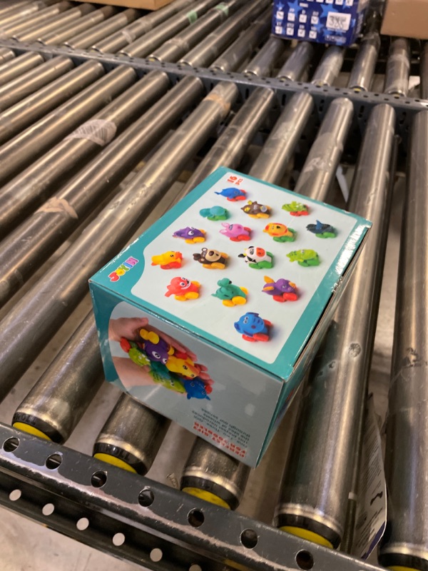 Photo 1 of JOYIN Animal Cars, Soft Rubber Car Set Toy, Baby Mini Toy Vehicles, Bath Toy Car for Boys and Girls, Babies Christmas Birthday Gift, Summer Beach and Pool Activity, Party Favors for Kids