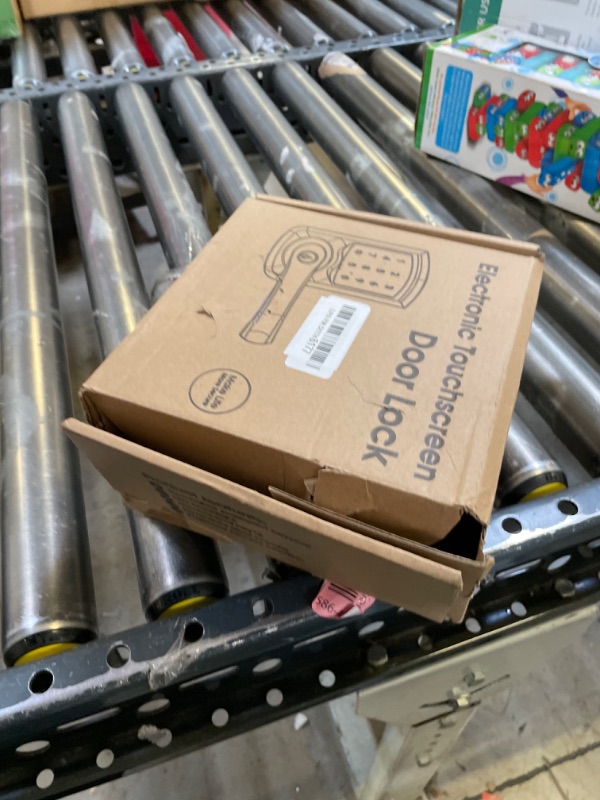 Photo 1 of HIDALIFE Keyless Entry Door Lock, Keypad Door Lock with Handle, Electronic Door Lock, Touchscreen, Auto-Locking, Anti-peep Password, Easy to Install for Front Door, Home, Office, Satin Nickel