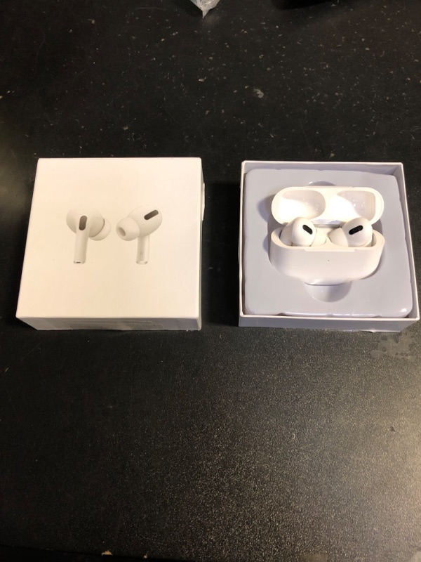 Photo 2 of Apple AirPods Pro Wireless Earbuds with MagSafe Charging Case (Renewed)